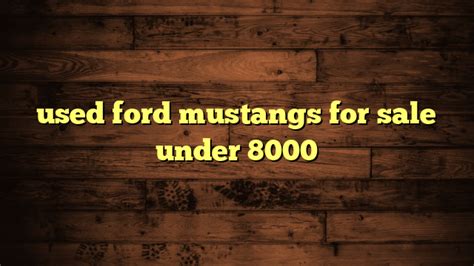 trucks under 8000|used ford trucks under 8000.